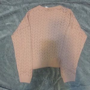 pink sweatshirt shirt from H&M